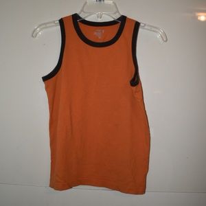 Boys Orange/Blue cut off